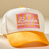 Beachin', Vintage Trucker Hat
