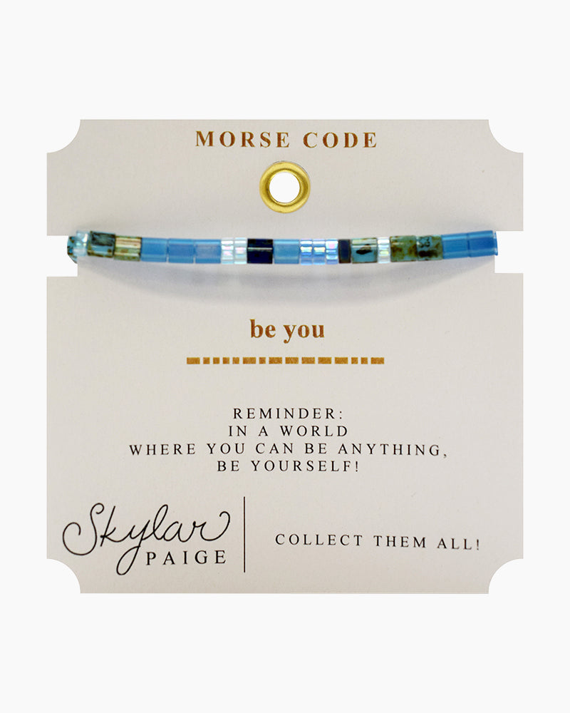Skylar Paige, Be You Morse Code Bracelet