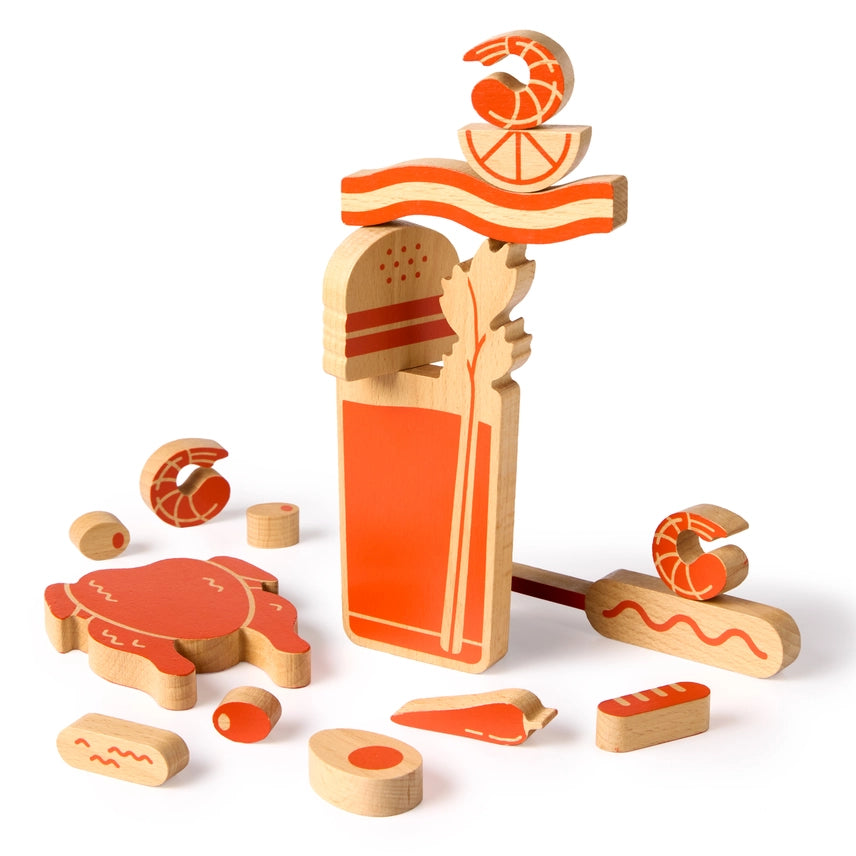 The (Over) Loaded Bloody Mary, A Wooden Balance Game