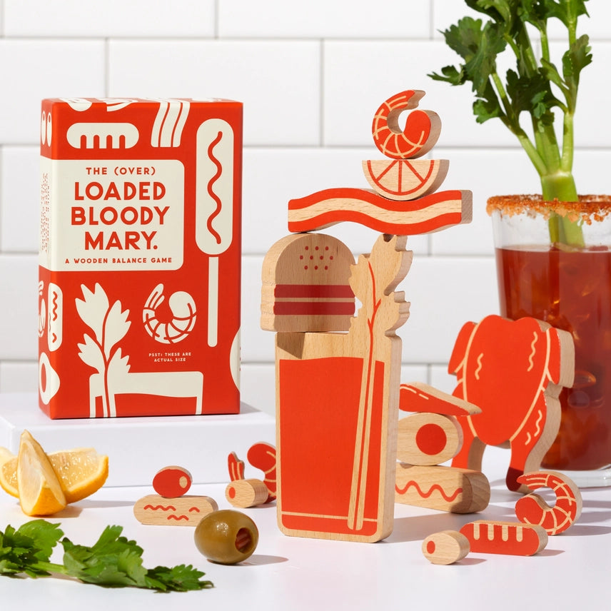 The (Over) Loaded Bloody Mary, A Wooden Balance Game