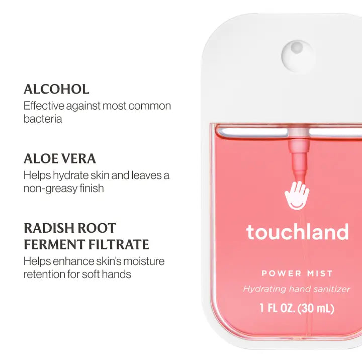 Touchland Watermelon Power Mist Hydrating Hand Sanitizer