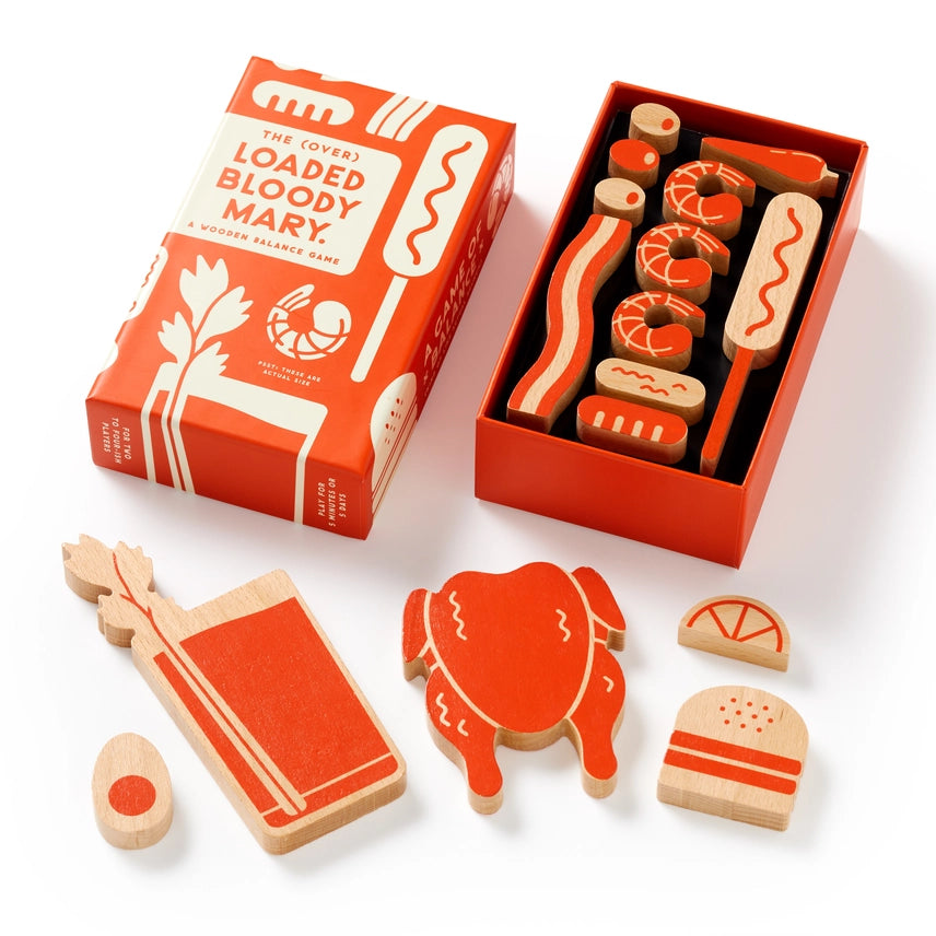 The (Over) Loaded Bloody Mary, A Wooden Balance Game
