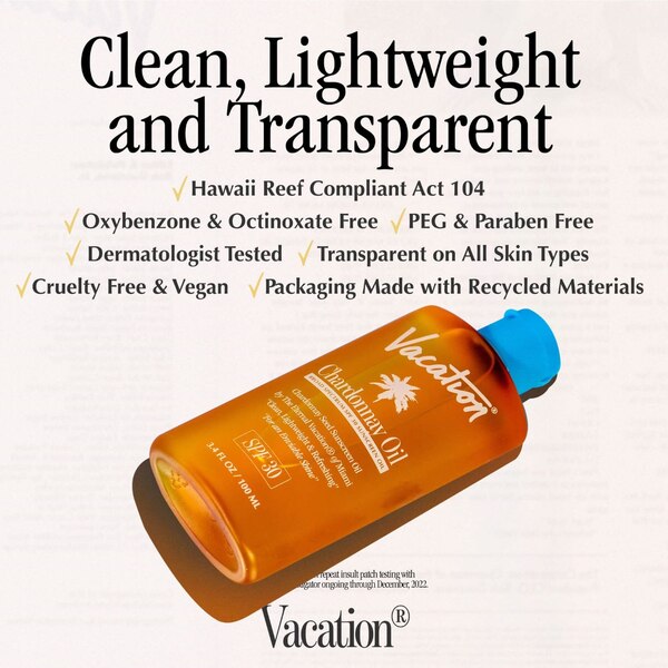 Vacation Chardonnay Oil SPF 30