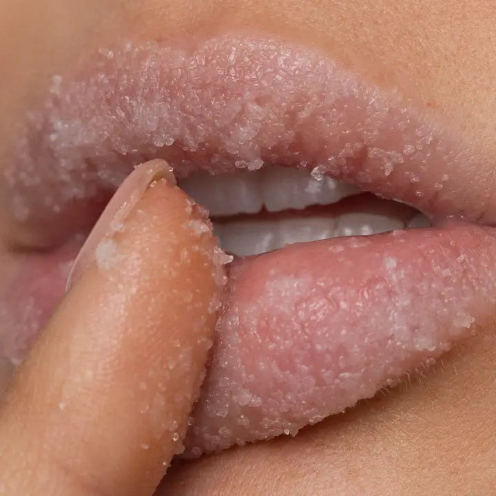 Poppy & Pout Lip Scrub, Pomegranate Peach