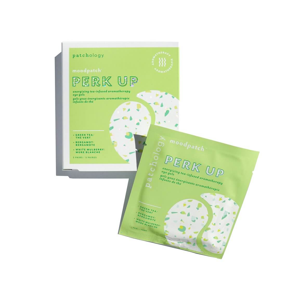 Patchology Perk Up Eye Patches, 5 Pack