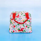 Flowers & Fruit Lunch Tote