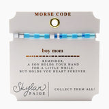 Boy Mom, Skylar Paige Morse Code Bracelet