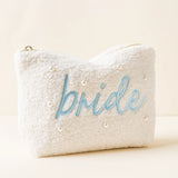 Bride Sherpa Teddy Pouch