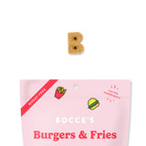 Bocce's Burgers & Fries Crunchy Biscuits Dog Treats