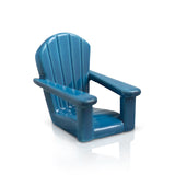 Nora Fleming Chillin' Blue Chair Decorative Mini