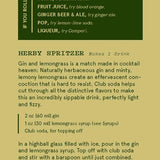 Cocktail Dice: Liquors, Mixers & More