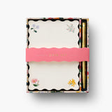 Rifle Paper Co. Floral Desk Set with Paper & Pen