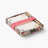 Rifle Paper Co. Floral Desk Set with Paper & Pen