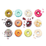 Dozen Donuts, 12 Round Mini Puzzles