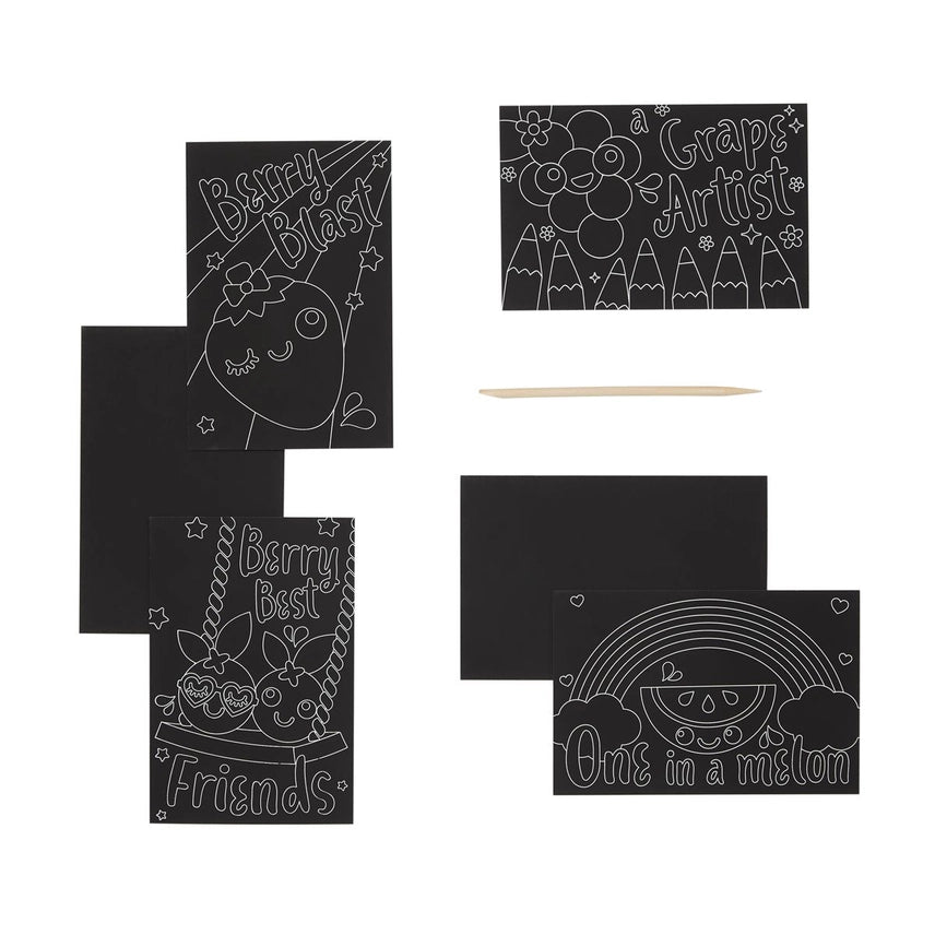 Mini Scratch & Scribble Art Kit, Lil' Juicy