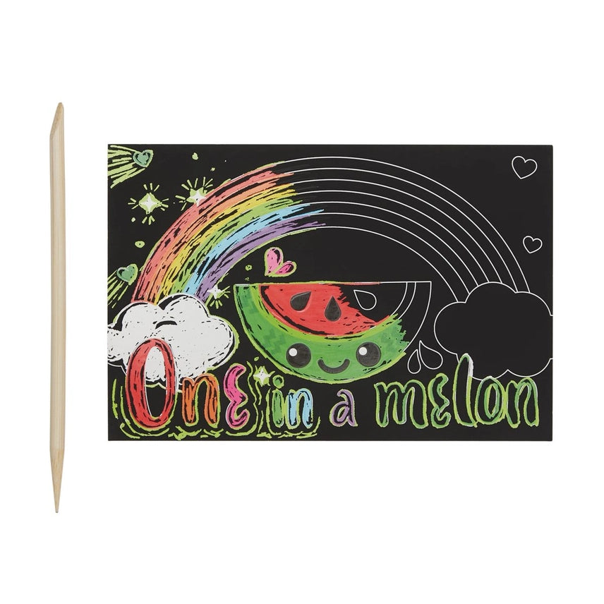 Mini Scratch & Scribble Art Kit, Lil' Juicy