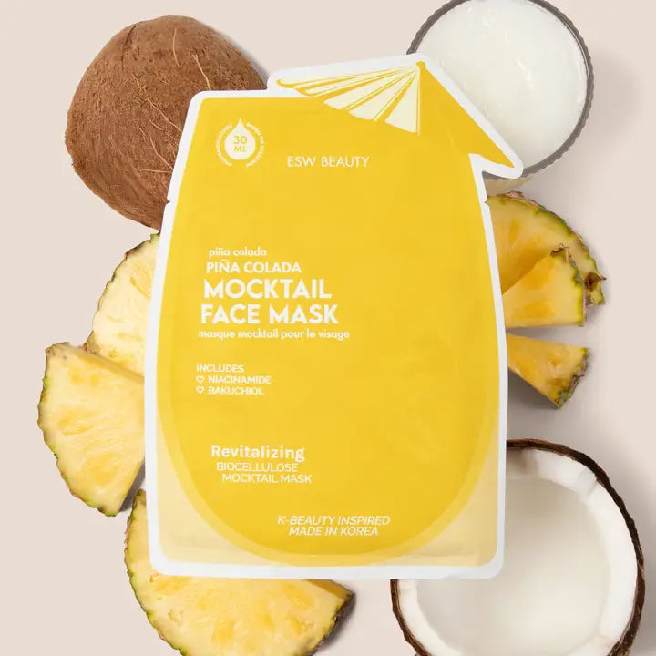ESW Piña Colada Revitalizing Mocktail Face Mask