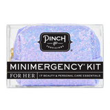 Periwinkle Glitter Minimergency Kit: 17 Beauty & Personal Care Essentials