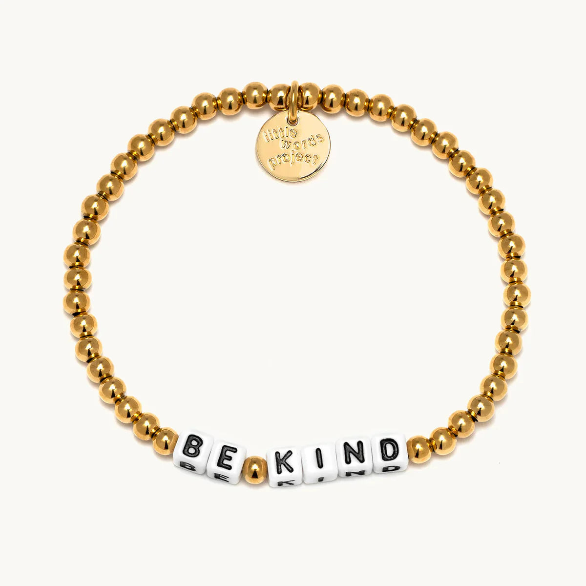 Little Words Project, Be Kind 14K Gold Plated Bracelet (S/M)