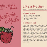 Mother's Mule, Camp Craft Cocktail Infusion Kit