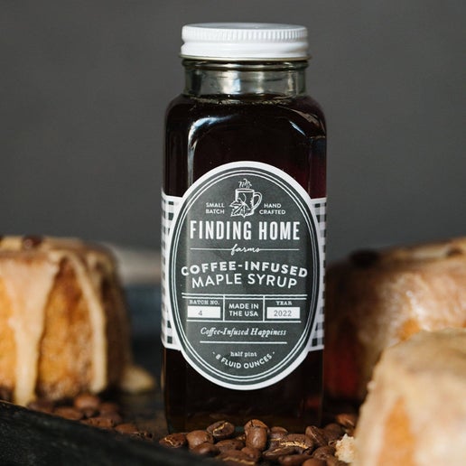Finding Homes Farms Coffee-Infused Maple Syrup