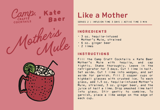 Camp Craft Mother's Mule Cocktail Infusion Kit