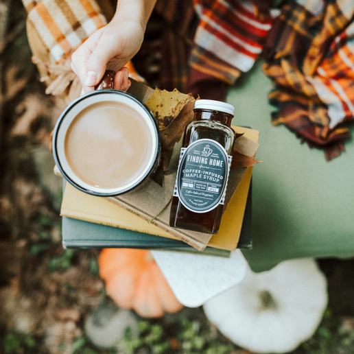 Finding Homes Farms Coffee-Infused Maple Syrup