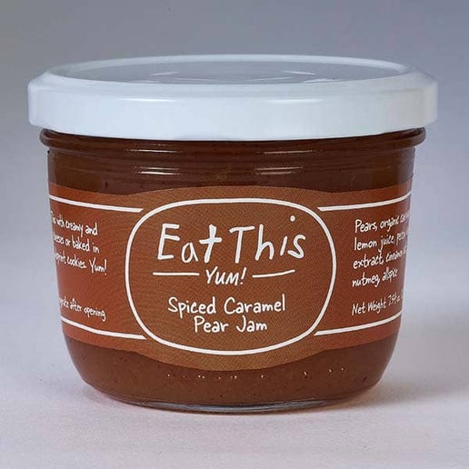Eat This Yum Spiced Caramel Pear Preserve Jam