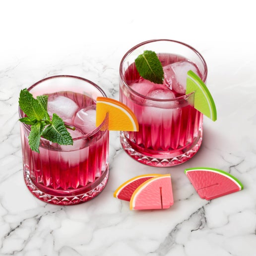 Fruit Cocktail Citrus Drink Markers
