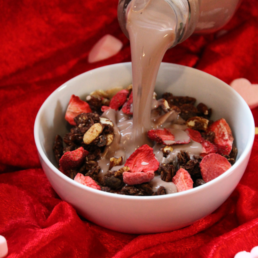 The Hampton Grocer Chocolate Chunk + Strawberry Granola