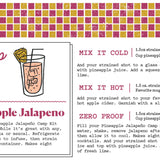 Pineapple Jalapeño, Camp Craft Cocktail Infusion Kit