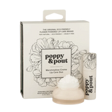 Poppy & Pout Lip Care Duo, Marshmallow Creme