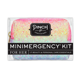 Rainbow Glitter Minimergency Kit: 17 Beauty & Personal Care Essentials