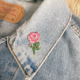 Rose Enamel Pin
