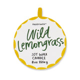 PADDYWAX Snake Wild Lemongrass A Dopo Candle, 8oz.