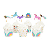 Magical Unicorn Cupcake Decorating Set, 24pk.