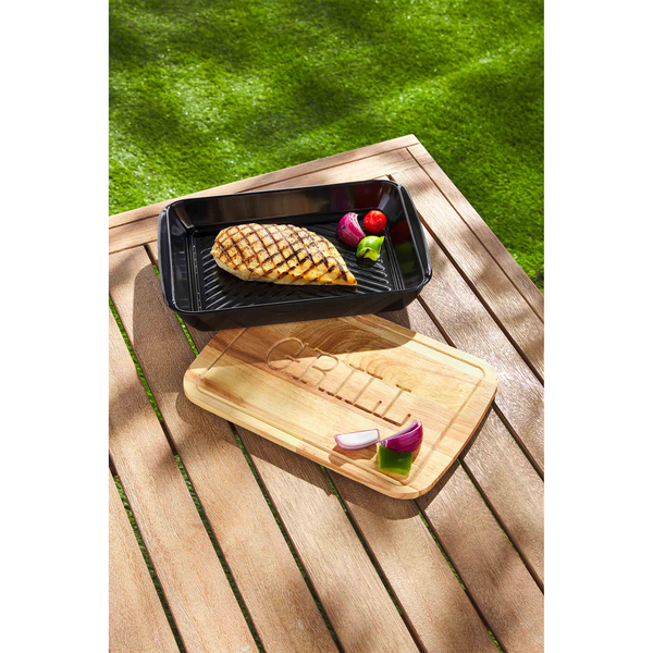Grill Marinating Prep Tray