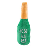 Woof Clicquot Rosé Champagne Bottle Squeaker Dog Toy