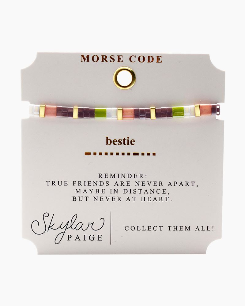 Skylar Paige, Bestie Morse Code Bracelet