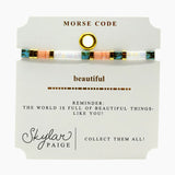 Skylar Paige, Beautiful Morse Code Bracelet