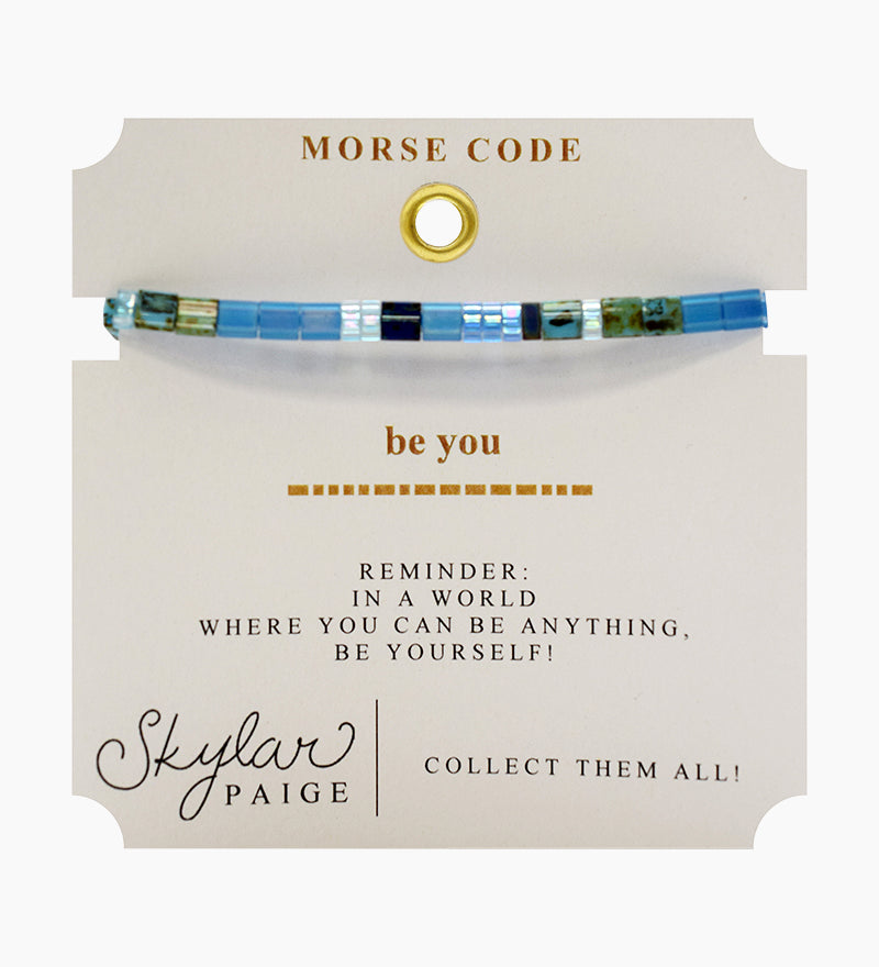 Skylar Paige, Be You Morse Code Bracelet