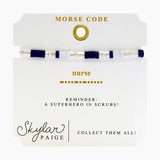 Skylar Paige, Nurse Morse Code Bracelet