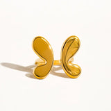 Open Butterfly Ring (Adjustable)