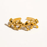 Three Bow Ring (Adjustable)