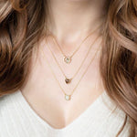 Dune 14K Yellow Gold Vermeil Heart Necklace with Sand from the Jersey Shore
