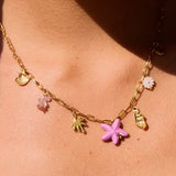 Coastal Themed Charm Necklace