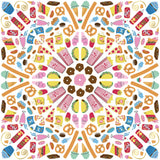 Jammin' Junk Food Sticker Burst