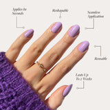 Glamnetic Press-On Nails, Lilac
