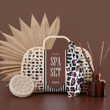Leopard Print Super Spa Set: 8 Spa Essentials, by Pinch Provisions