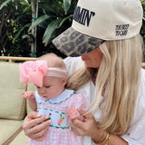 Mommin' Cheetah Vintage Trucker Hat